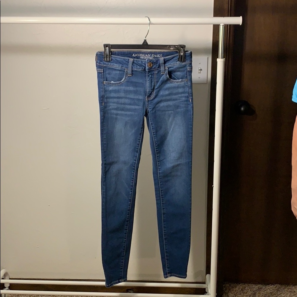 American Eagle super stretch x skinny, size: 4